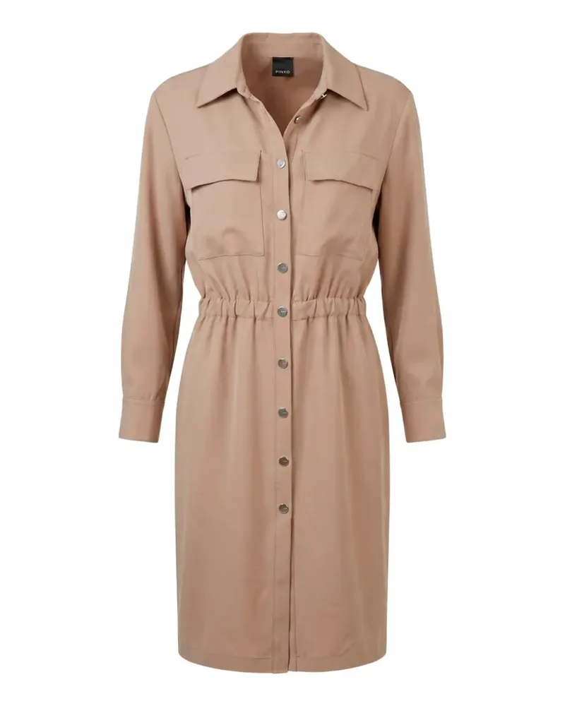 Pinko Midikleid mit elastischer Taille - Nude Nude