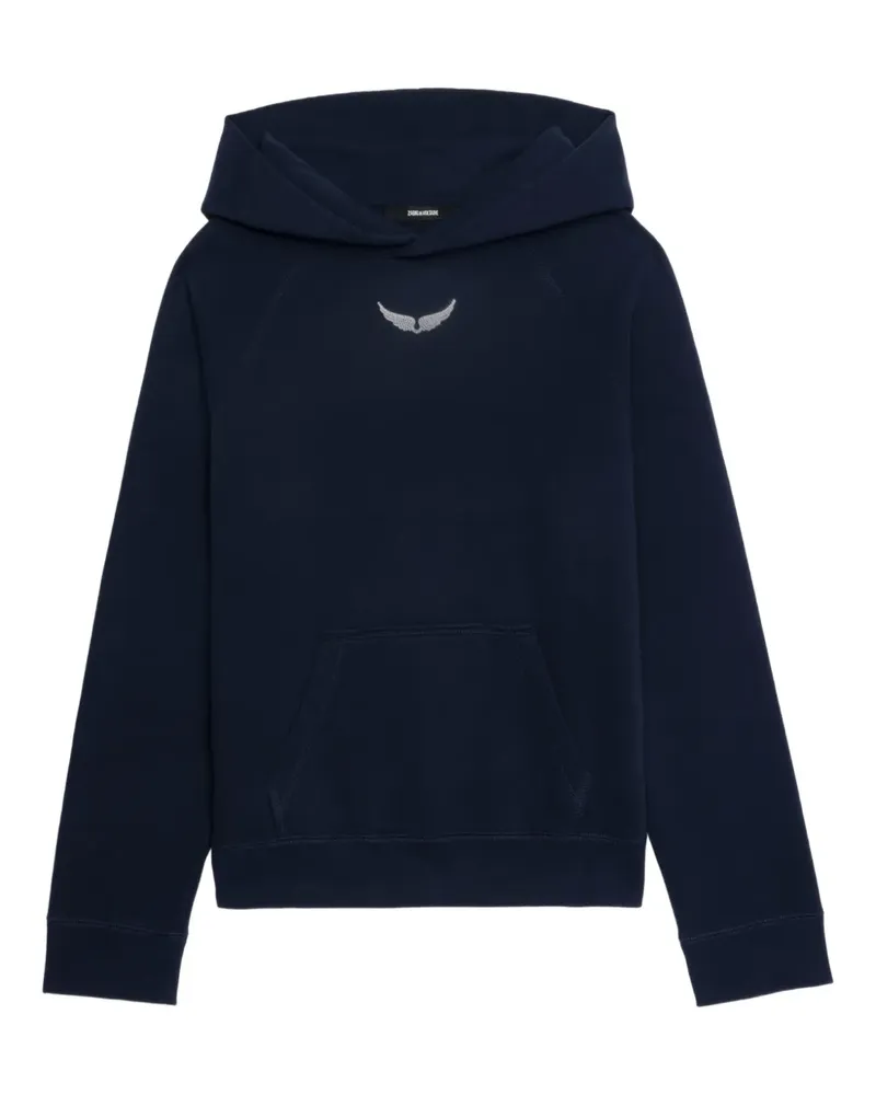 Zadig & Voltaire Georgy Hoodie mit Strass - Blau Blau