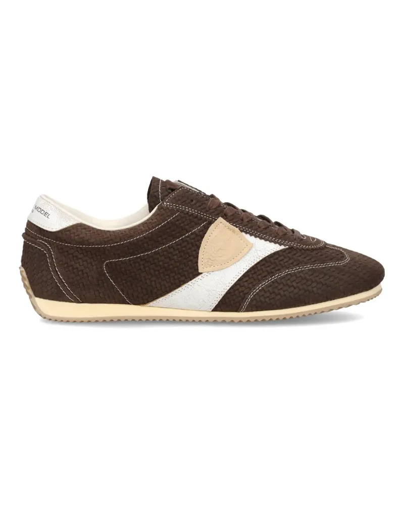 Philippe Model Sneakers aus Leder - Braun Braun