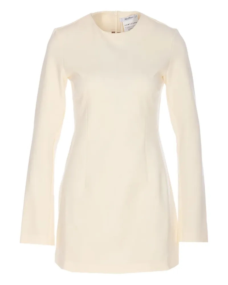 Max Mara Alpino Minikleid mit langen Ärmeln - Nude Nude