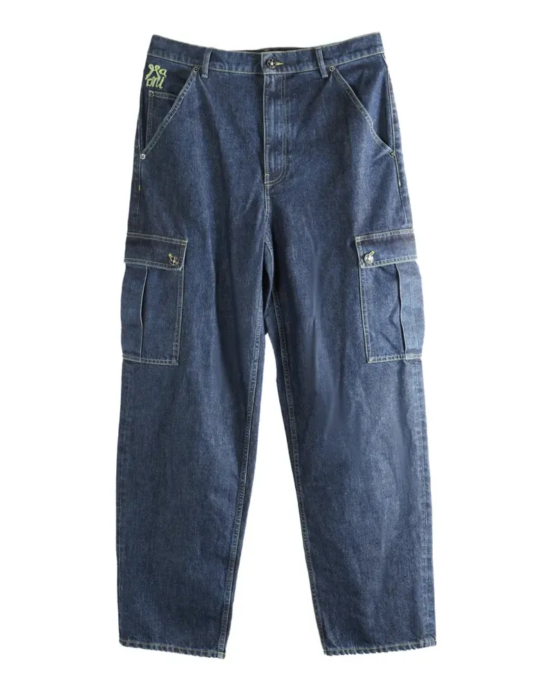 Marni cargo trousers - Blau Blau