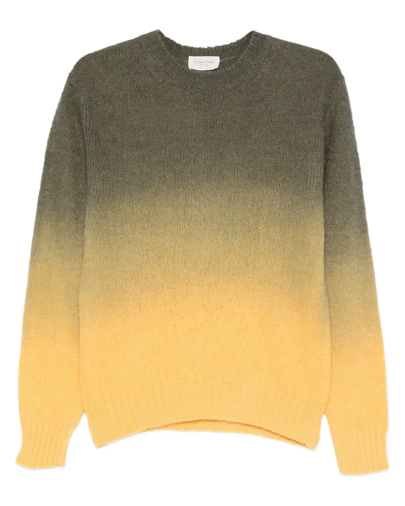 Tintoria Mattei Pullover mit Ombré-Effekt - Grün Grün