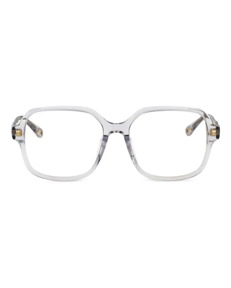 Chloé Brille mit Oversized-Gestell - Weiß Weiß