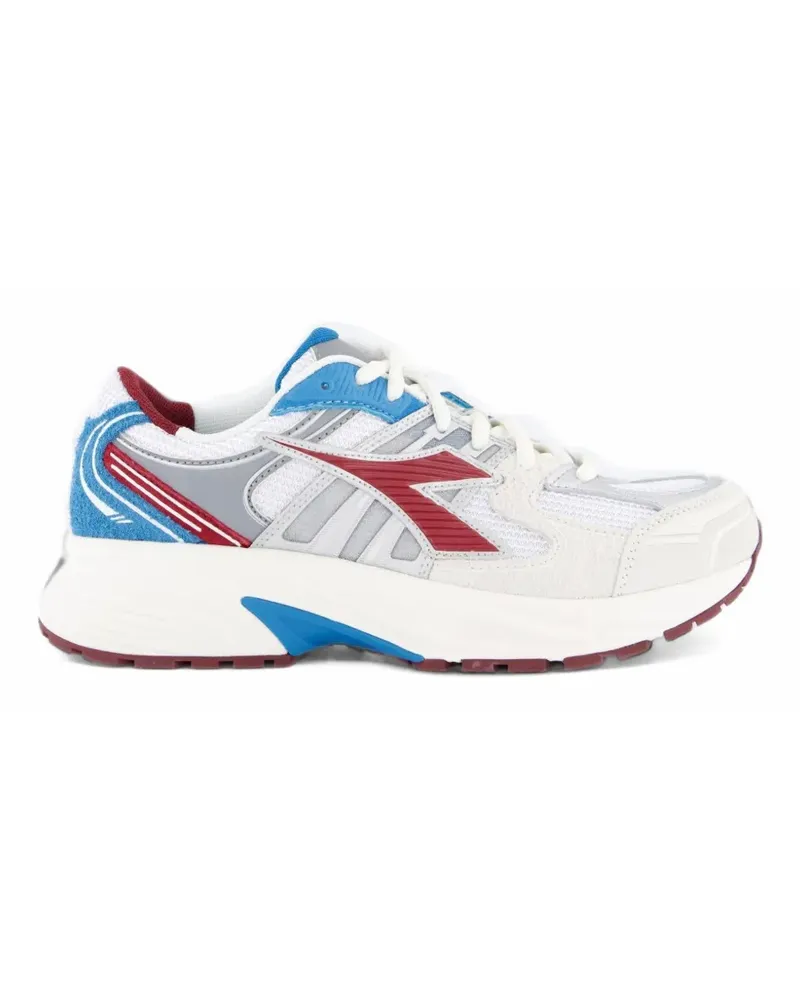 Diadora Mythos Star Sneakers mit Einsätzen - Weiß Weiß