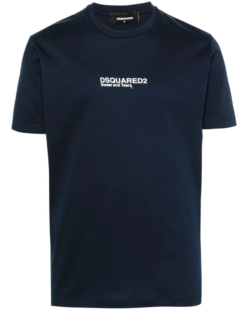 Dsquared2 Cool Fit T-Shirt - Blau Blau