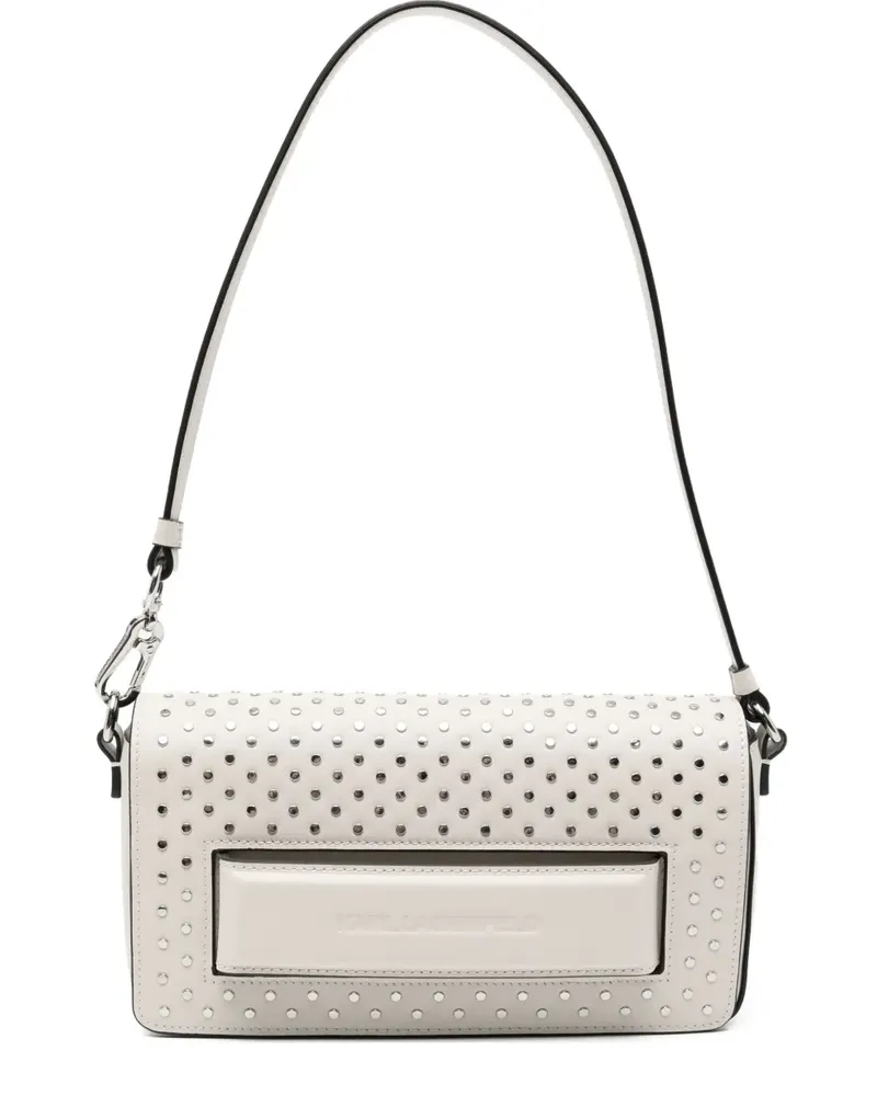 Karl Lagerfeld Ikon Schultertasche - Nude Nude