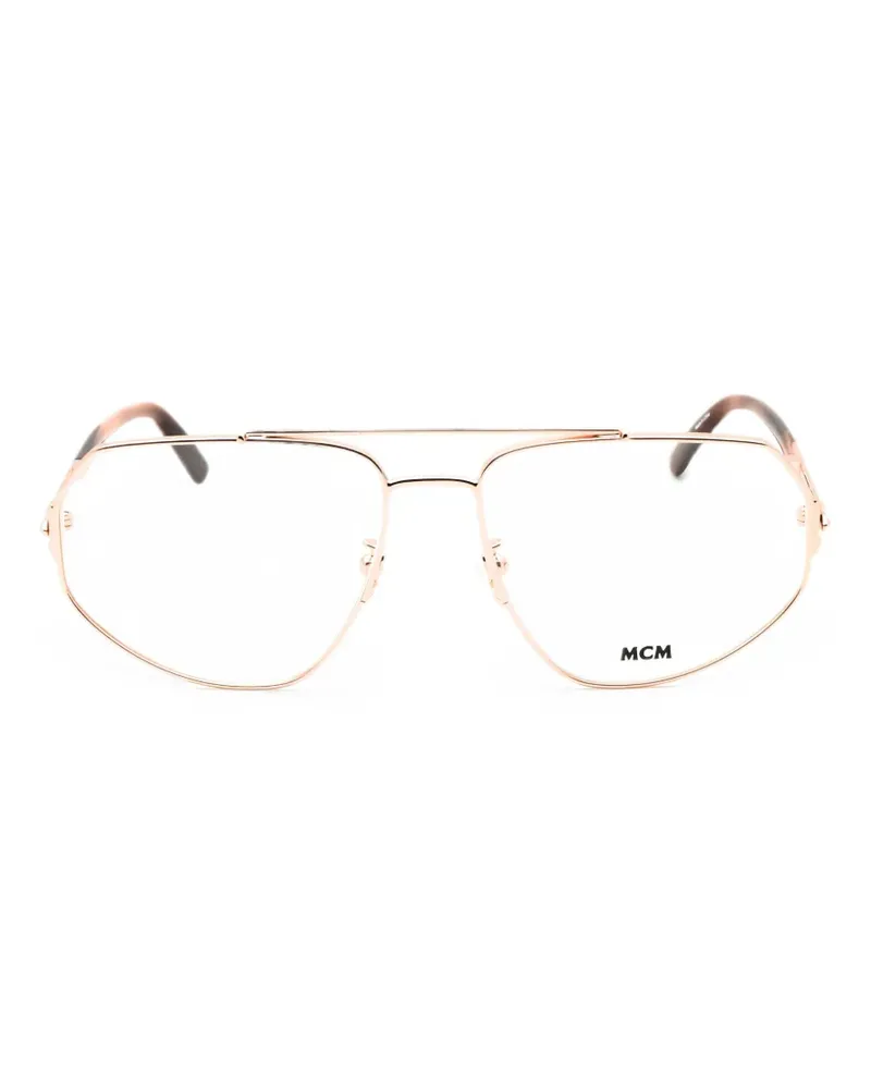 MCM Brille mit Pilotengestell - Gold Gold