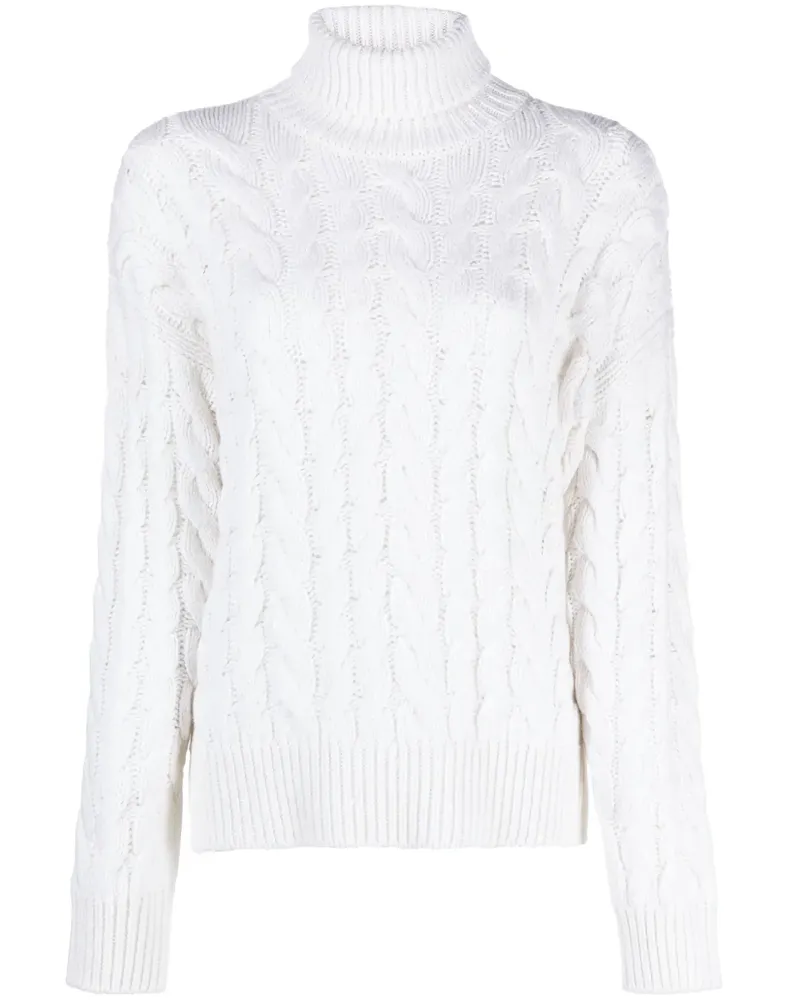 Brunello Cucinelli Gestrickter Pullover - Weiß Weiß