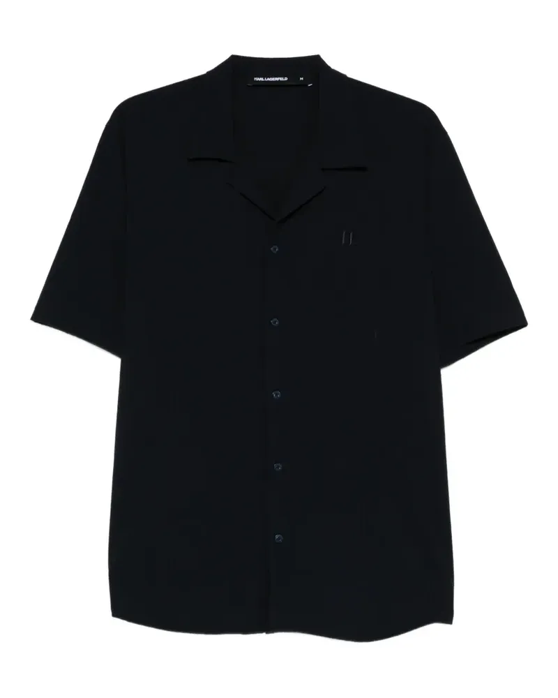 Karl Lagerfeld short-sleeve casual shirt - Blau Blau