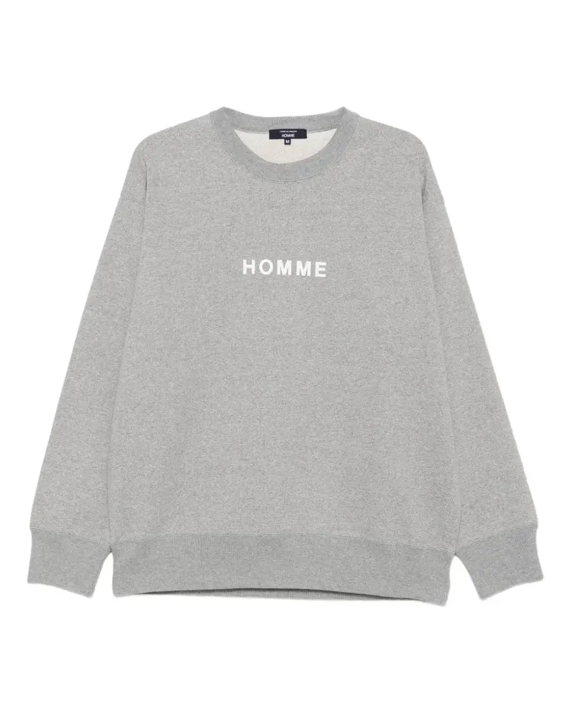 Comme des Garçons logo-print sweatshirt - Grau Grau