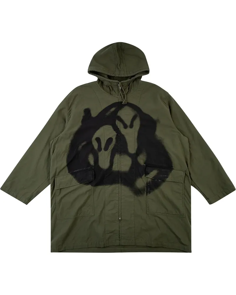 Supreme Being x Yohji Yamamoto Kapuzenparka - Grün Grün