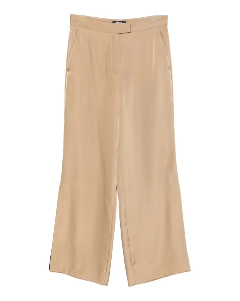 Just Cavalli wide-leg trousers - Nude Nude