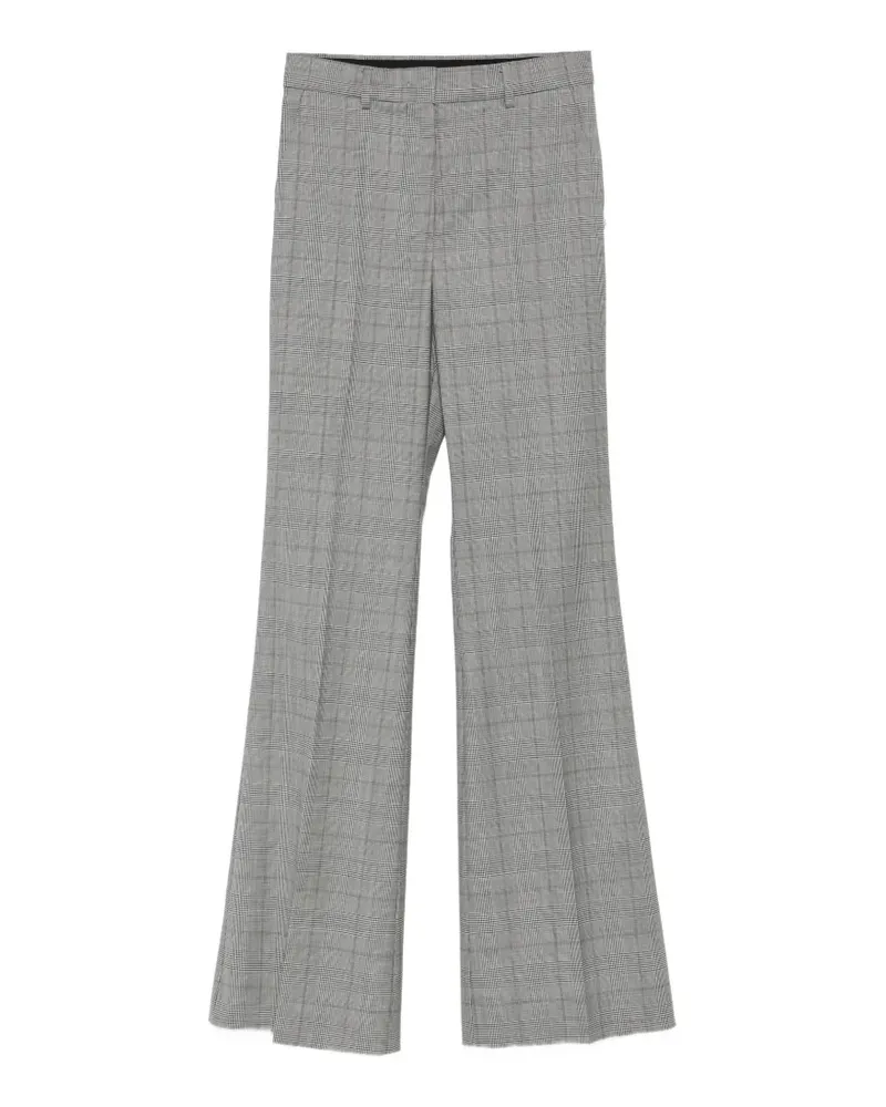 SPORTMAX Spxanfora Hose mit Prince of Wales-Karo - Schwarz Schwarz