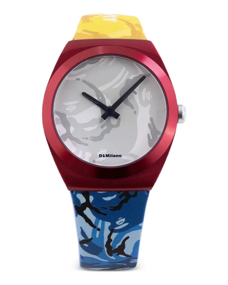 D1 Milano x AAPE Armbanduhr 34mm - Grau Grau