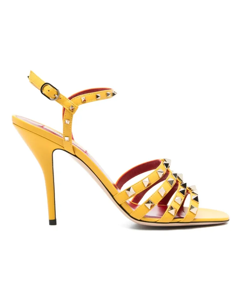 Valentino Garavani Rockstud Pantoletten - Gelb Gelb