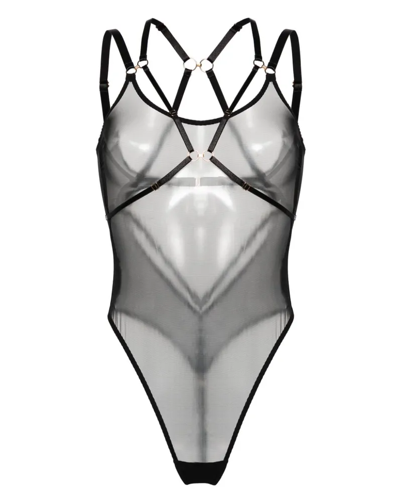 Bordelle Vero Harness - Schwarz Schwarz