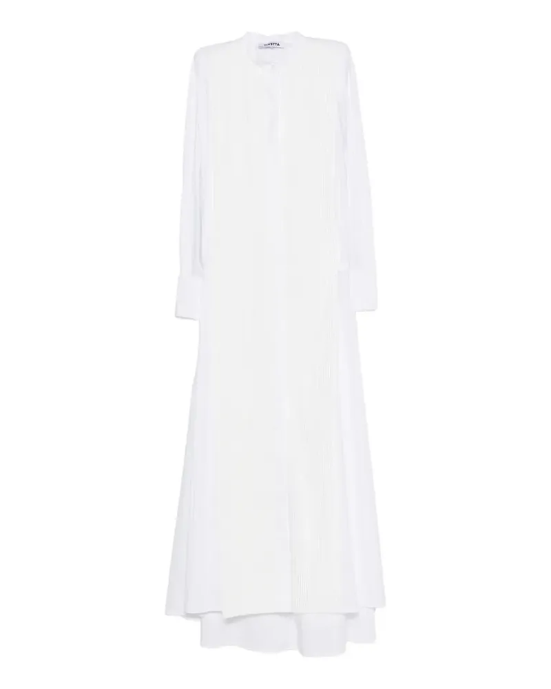 Vivetta pleated maxi dress - Weiß Weiß