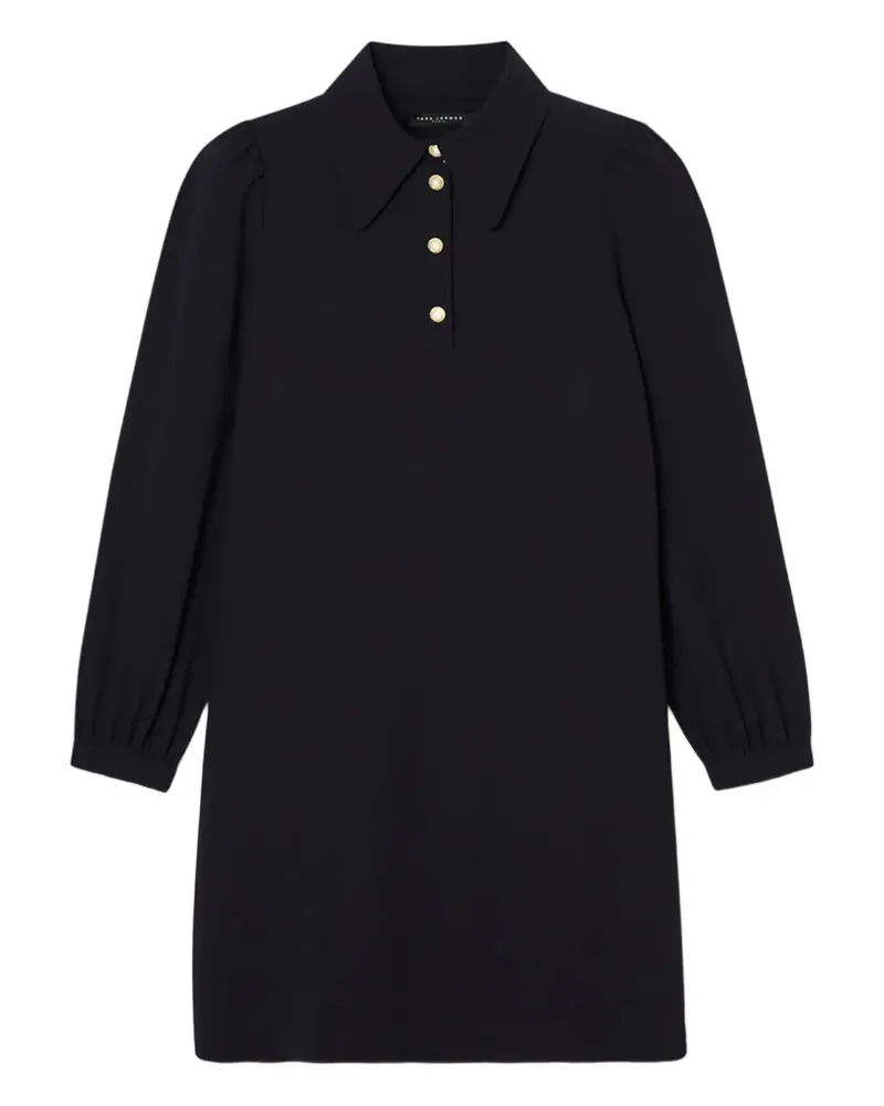 Tara Jarmon Rolfo Kleid mit Polokragen - Schwarz Schwarz
