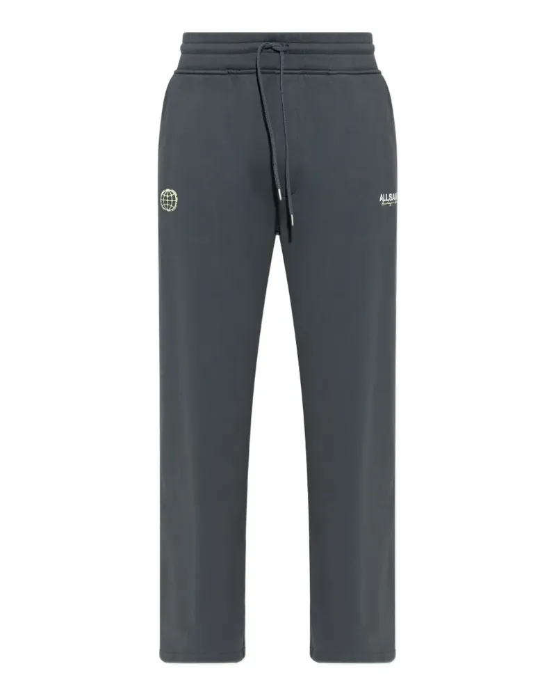 AllSaints Jogginghose mit Logo-Patch - Grau Grau