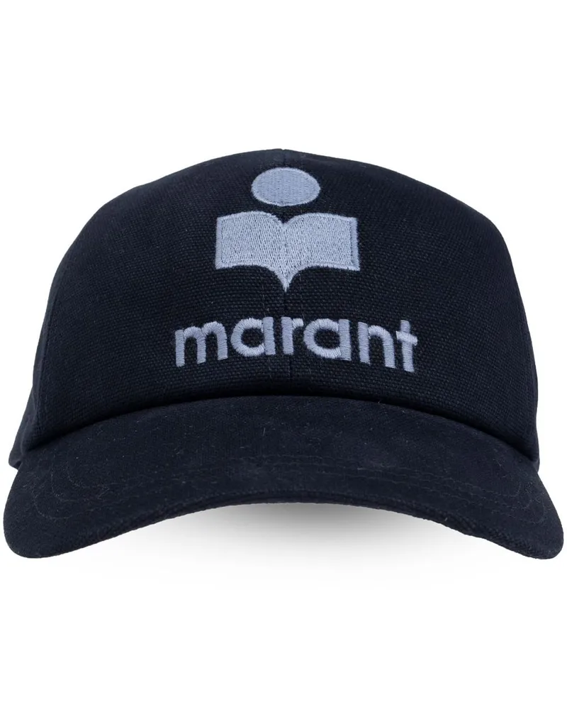 Isabel Marant Tyron Baseballkappe mit Logo - Blau Blau