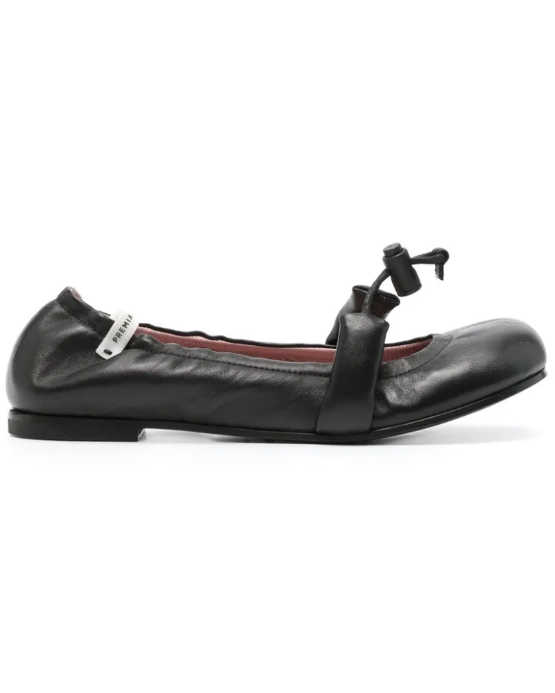 Premiata Elastische Ballerinas - Schwarz Schwarz