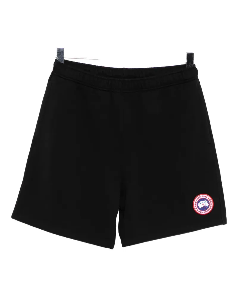 Canada Goose logo-patched track shorts - Schwarz Schwarz