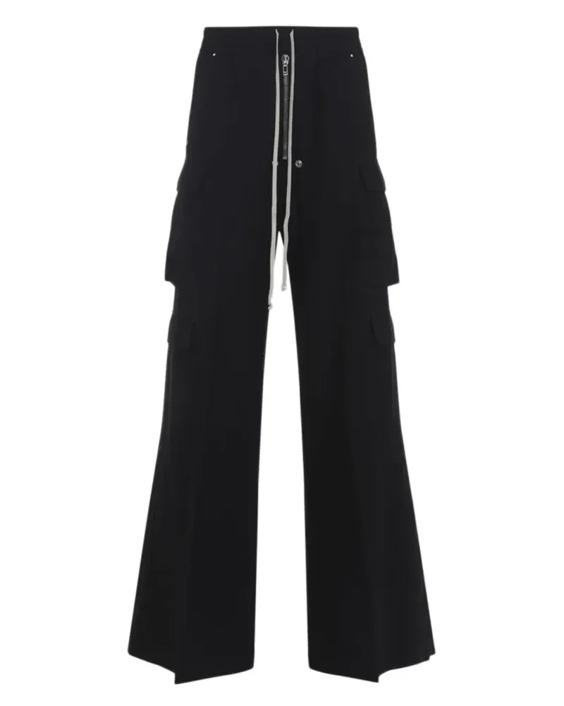 DRKSHDW by Rick Owens Double Cargo Jumbo Belas Hose - Schwarz Schwarz