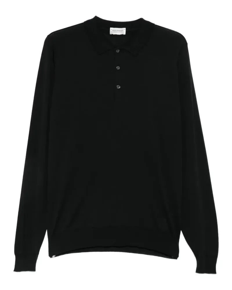 John Smedley Belpert Pullover mit langen Ärmeln - Schwarz Schwarz
