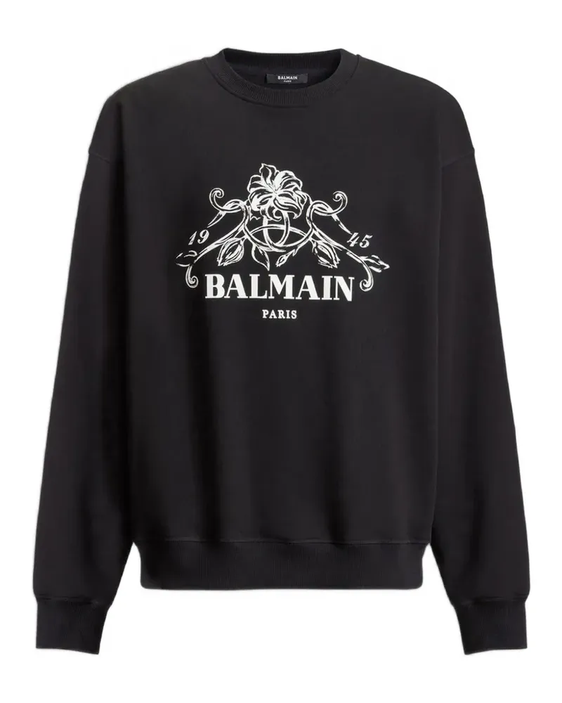 Balmain Vine Sweatshirt - Schwarz Schwarz