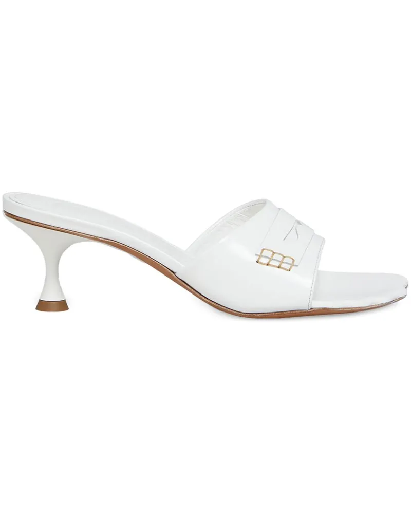 Marni Moonlight Mules 50mm - Weiß Weiß