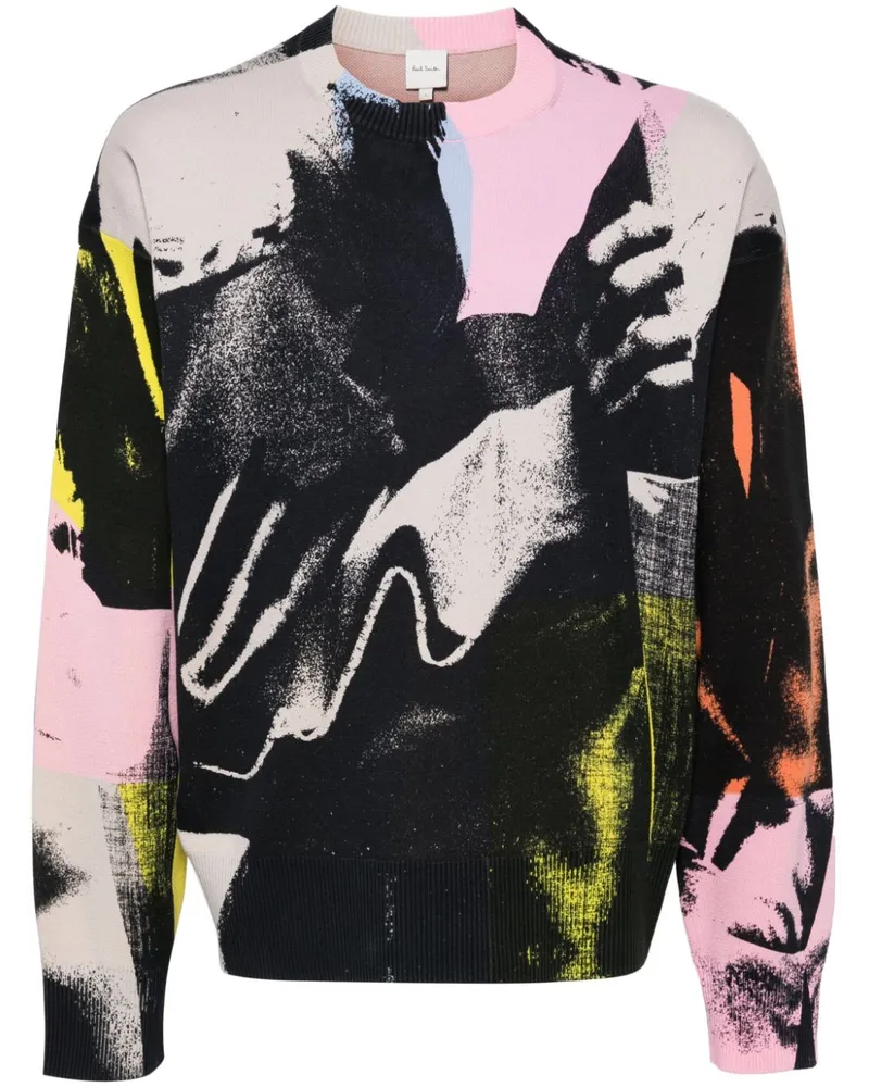 Paul Smith Sweatshirt mit Life Drawing-Print Mehrfarbig