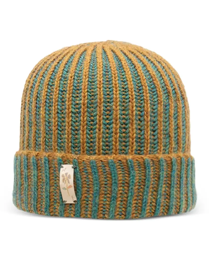 Nick Fouquet ribbed beanie hat - Gelb Gelb