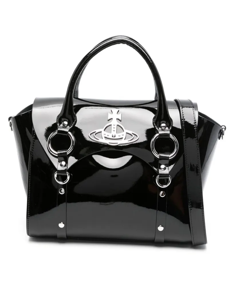 Vivienne Westwood Mittelgroße Betty Handtasche Schwarz