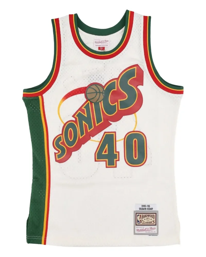 Mitchell & Ness Swingman Jersey Supersonics 1995 Tanktop - Weiß Weiß