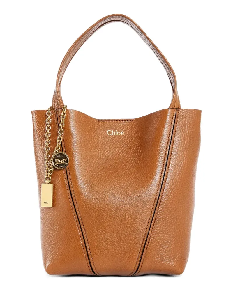 Chloé small Spin tote bag - Braun Braun