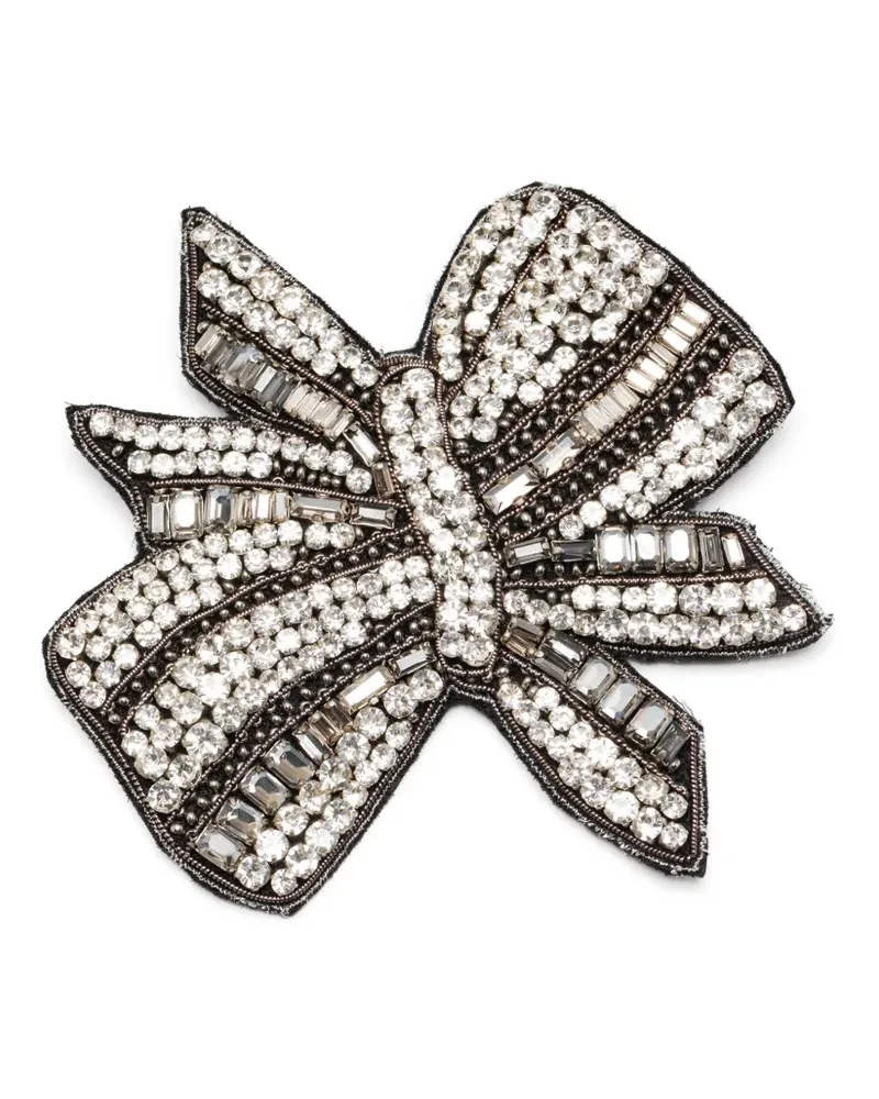 Dice Kayek Bow Brosche - Silber Silber