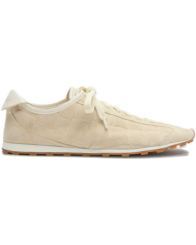 Jacquemus Sneakers aus Wildleder - Nude Nude