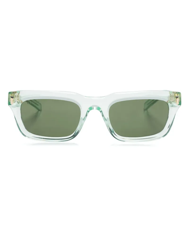 Gucci Sonnenbrille mit eckigem Gestell - Grün Grün