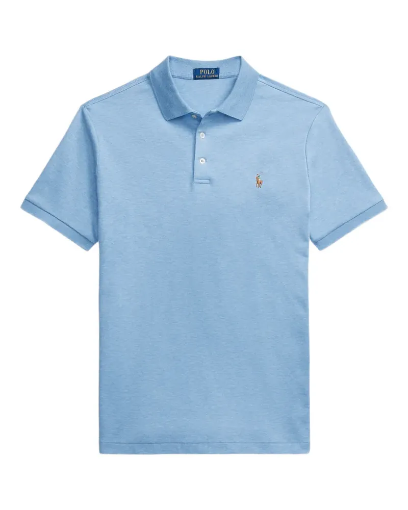 Ralph Lauren logo-embroidered polo shirt - Blau Blau