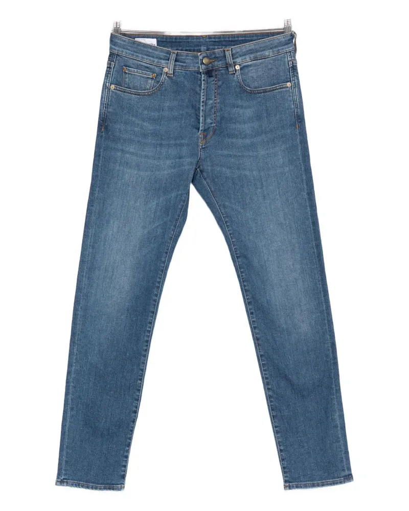 Incotex Jeans mit Taschen - Blau Blau