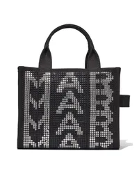 Marc Jacobs Kleine The Studded Monogram Tote Handtasche Schwarz