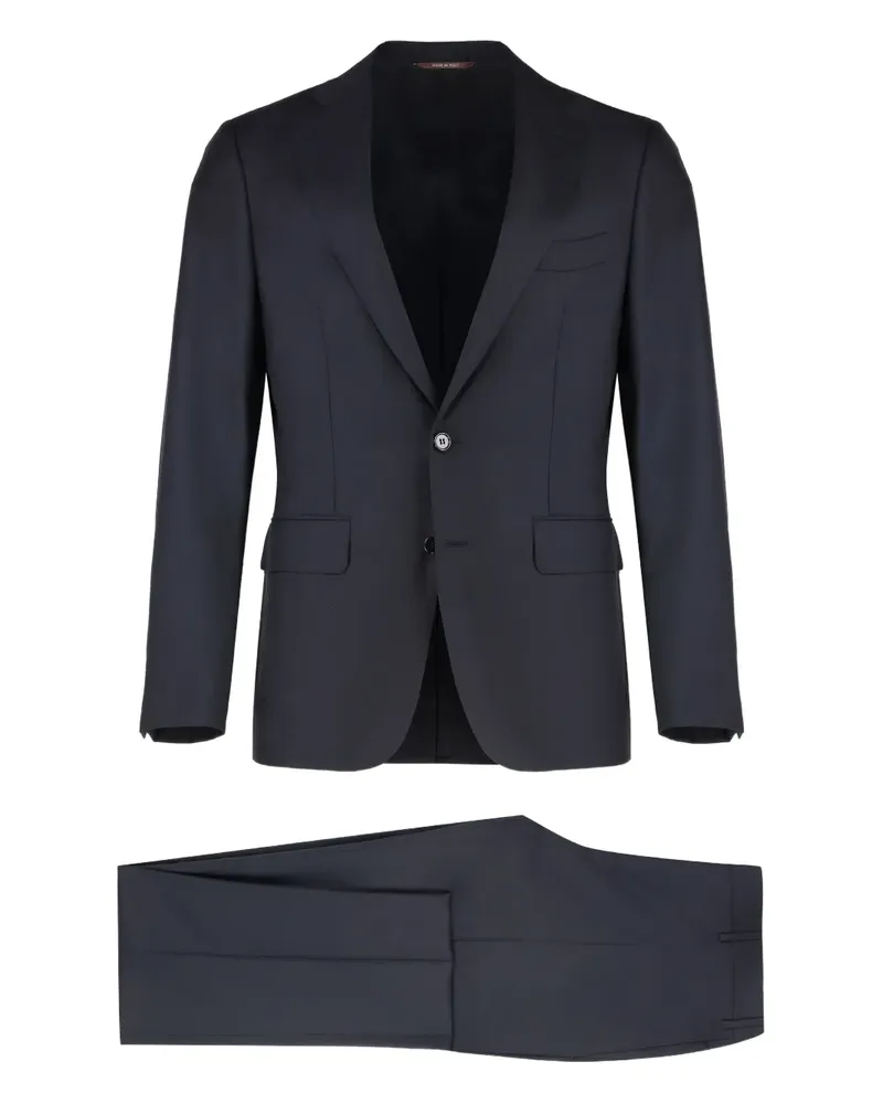 Canali Zweiteiliger Anzug - Blau Blau