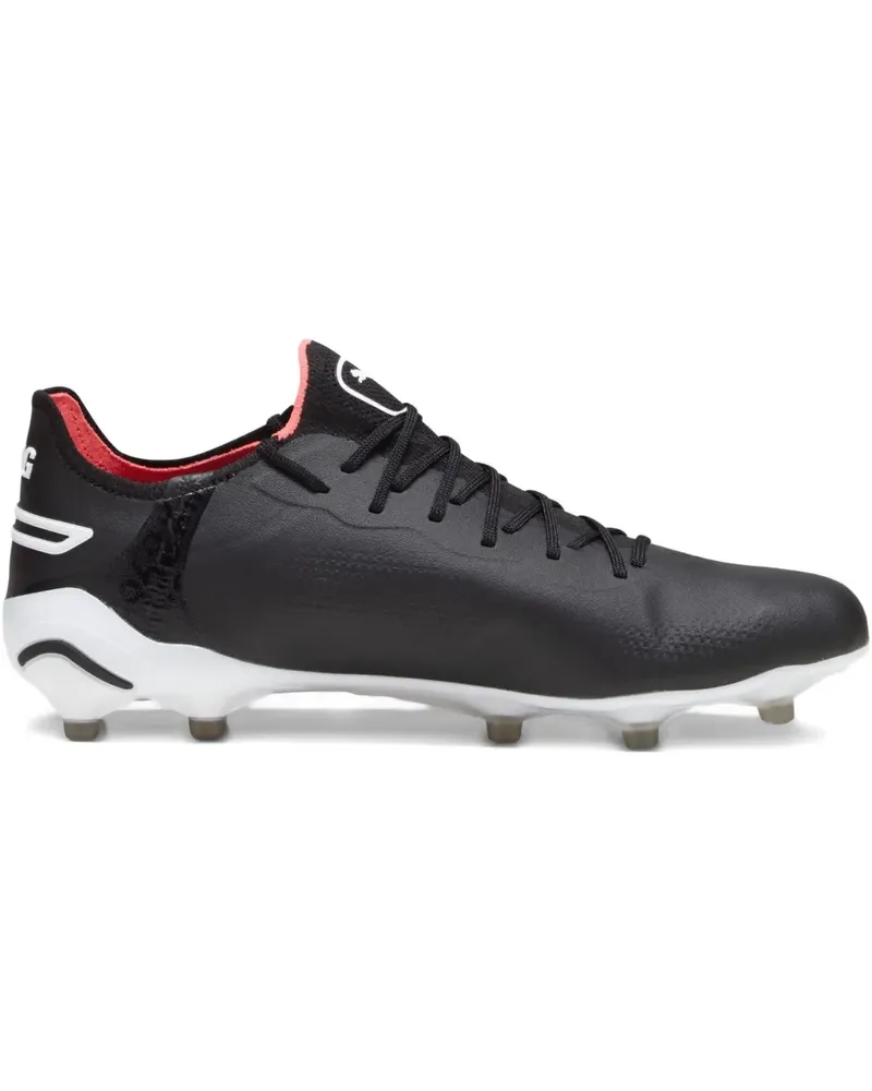 Puma King Ultimate FG AG "Eclipse Pack - Black Asphalt" Fußballschuhe - Schwarz Schwarz