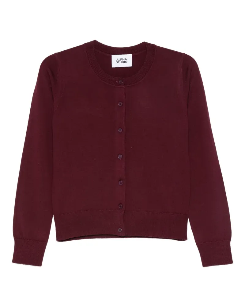 Alpha Studio Rebecca Cardigan - Rot Rot