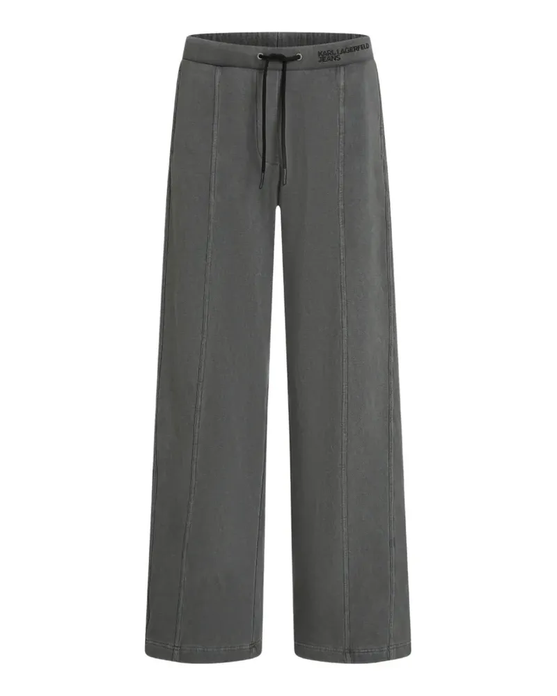 Karl Lagerfeld Jogginghose mit lockerem Schnitt - Grau Grau