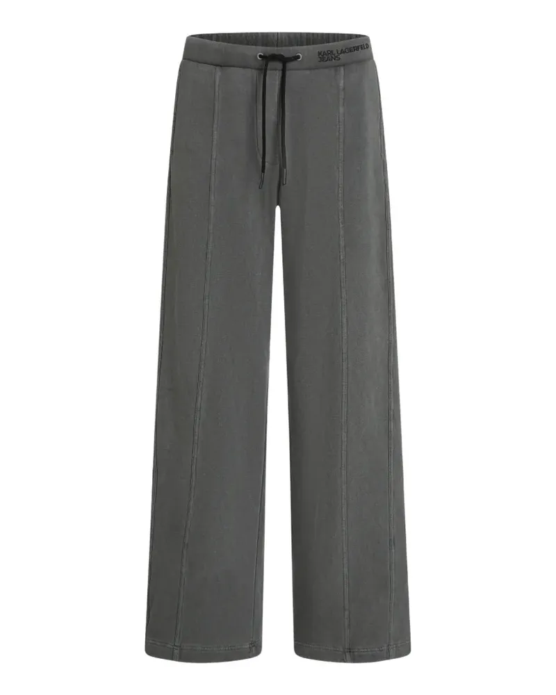 Karl Lagerfeld Jogginghose mit lockerem Schnitt - Grau Grau