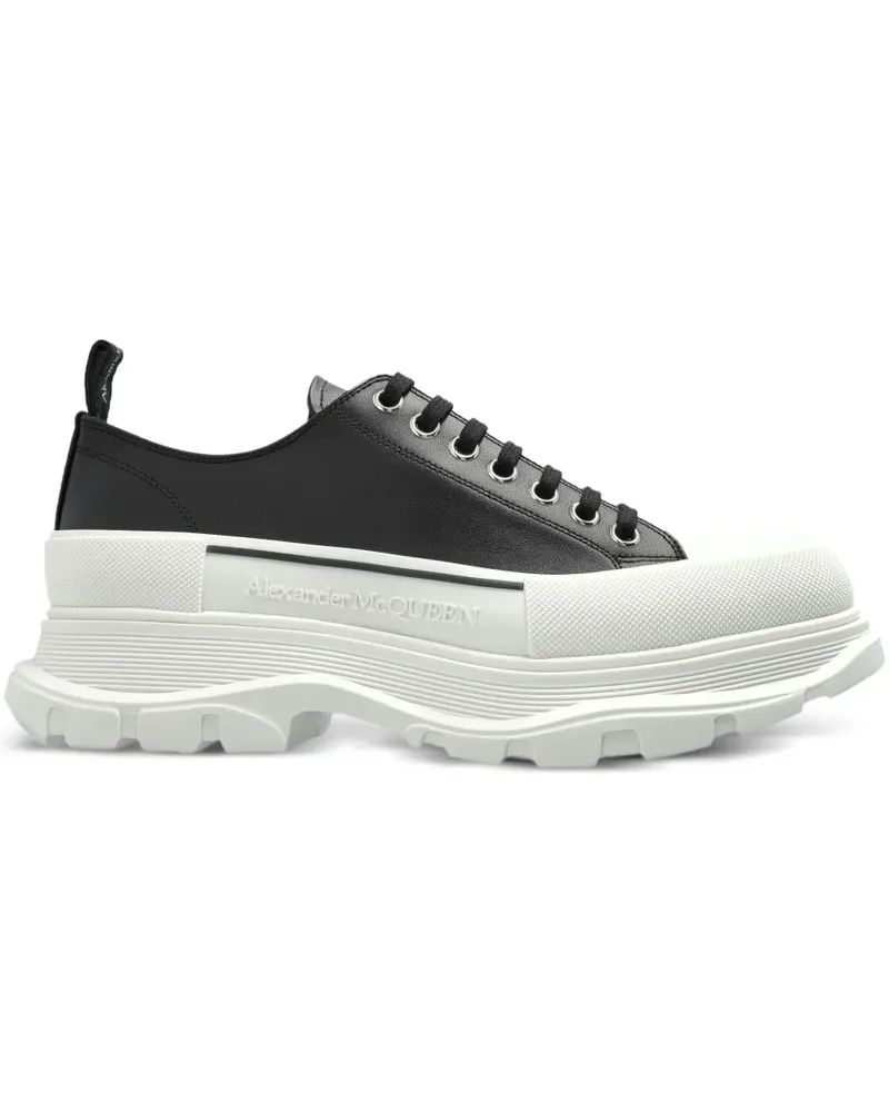 Alexander McQueen Sneakers mit Schnürung - Schwarz Schwarz