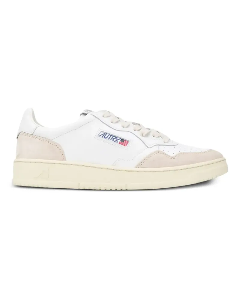 AUTRY Medalist suede-panel sneakers - Weiß Weiß