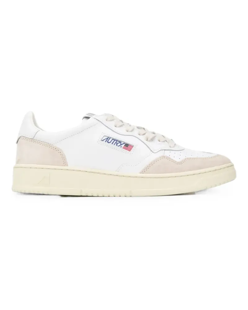 AUTRY Medalist suede-panel sneakers - Weiß Weiß