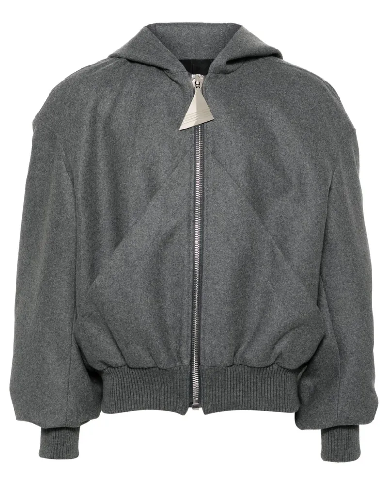 ATTICO Bomberjacke mit Kapuze - Grau Grau
